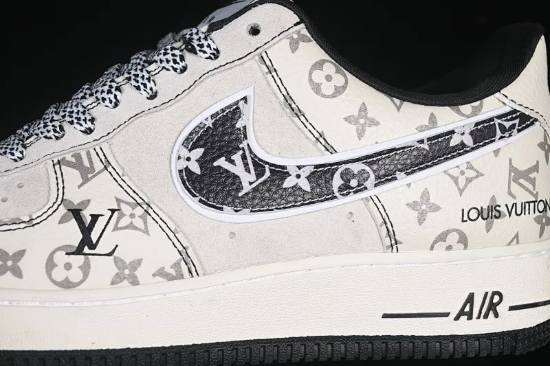 All Categories Nk Air Force 1 Air Force Series Nk Air Force 1 Low Air Force Low Nike Air Force 1'07 Low Gray and White Presbyopic Air Force One Low Casual Shoes SY1388-030